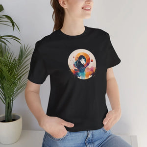 Soft Virgo Zodiac Woman Tee - Jersey Short Sleeve - Dipaliz - T-shirts