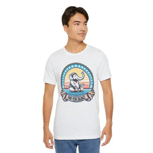 Jersey Tee Elephant Design Positive Energy Shirt - Dipaliz - T-shirts