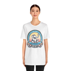 Jersey Tee Elephant Design Positive Energy Shirt - Dipaliz - T-shirts