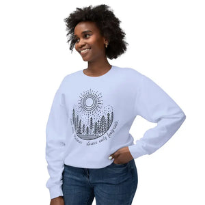 Lightweight Crewneck Sweatshirt for Nature Lovers - Dipaliz - Sweatshirts