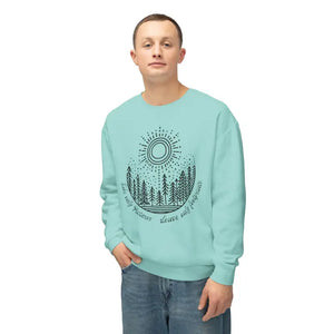 Lightweight Crewneck Sweatshirt for Nature Lovers - Dipaliz - Sweatshirts