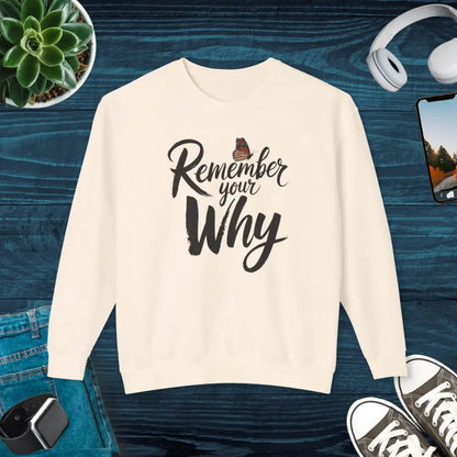 Upgrade your Look with our Unisex Lightweight Crewneck Sweatshirt - Ivory / s