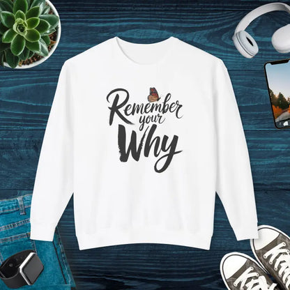 Upgrade your Look with our Unisex Lightweight Crewneck Sweatshirt - White / l