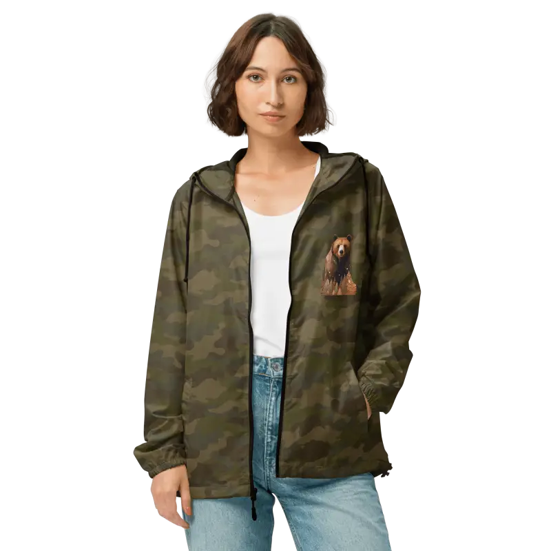 Ultimate Unisex Windbreaker for Adventure Lovers! - Forest Camo / Xs Jackets