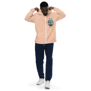 Lightweight Zip Windbreaker for Earth Day Explorations - Dipaliz - Blush/white Zipper / Xs - Windbreakers