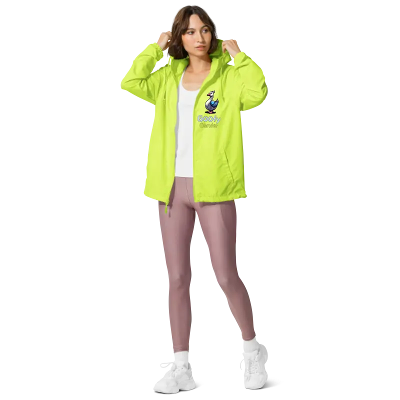 Unleash your Spirit with Goofy Gander Windbreaker - Safety Yellow / Xs Jackets