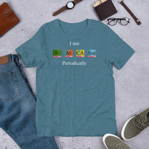 Unisex Sarcastic Tee - Ring-spun Cotton Supreme Comfort - Dipaliz - Heather Deep Teal / s - T-shirts