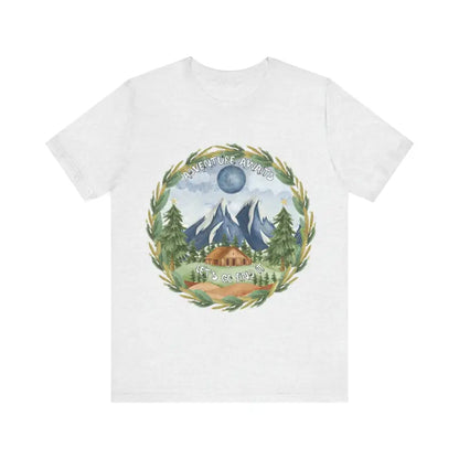 Get Outside in Style with our Unisex Short Sleeve Adventure Tee - T-shirt