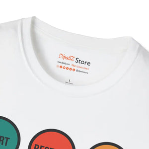 Ctrl Alt Del Sleek Unisex Softstyle Tee - Dipaliz - T-shirts