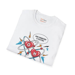 Electric Chemistry Vibes Unisex Softstyle Cotton Tee - Dipaliz - T-shirts