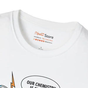 Electric Chemistry Vibes Unisex Softstyle Cotton Tee - Dipaliz - T-shirts