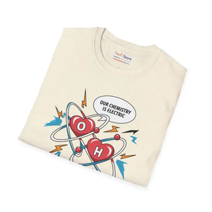 Electric Chemistry Vibes Unisex Softstyle Cotton Tee - Dipaliz - T-shirts