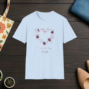 Soft Unisex Softstyle T-shirt - Day Heart Valentine’s - Dipaliz - T-shirts - m