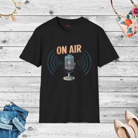 Discover the Enchanting Forest T-shirt with Air Mic Design! - Black / s T-shirt