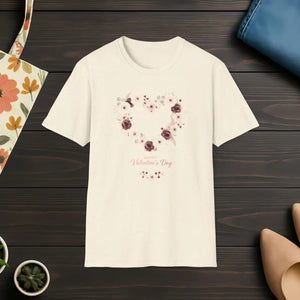 Soft Unisex Softstyle T-shirt - Day Heart Valentine’s - Dipaliz - T-shirts - m