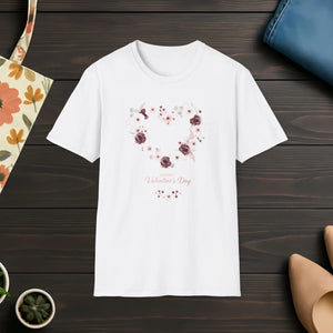 Soft Unisex Softstyle T-shirt - Day Heart Valentine’s - Dipaliz - T-shirts - m