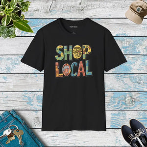 Shop Local Unisex Softstyle Tee Fashion Game-changer - Dipaliz - Black / s - T-shirts