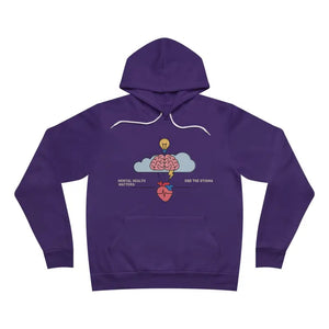 Fleece Pullover Hoodie Cozy Companion Aurora Haze - Dipaliz - Team Purple / Xs - Hoodies