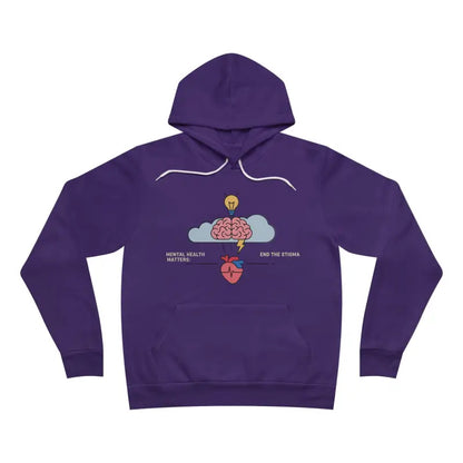 Unisex Sponge Fleece Pullover: Cozy Comfort Meets Style - Team Purple / Xs Hoodie