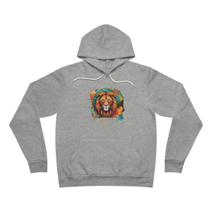 Roar Spectrum Lion Hoodie - Unisex Sponge Fleece - Dipaliz - Hoodies