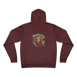 Roar Spectrum Lion Hoodie - Unisex Sponge Fleece - Dipaliz - Hoodies