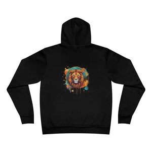 Roar Spectrum Lion Hoodie - Unisex Sponge Fleece - Dipaliz - Hoodies