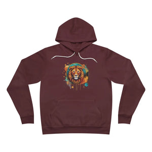 Roar Spectrum Lion Hoodie - Unisex Sponge Fleece - Dipaliz - Hoodies