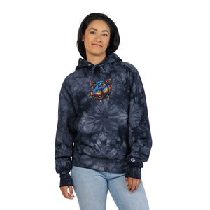 Vibrant Color Burst Hoodie Sunset Orange Softness - Dipaliz - Hoodies