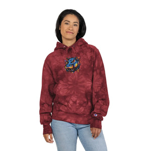 Vibrant Color Burst Hoodie Sunset Orange Softness - Dipaliz - Hoodies