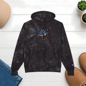 Vibrant Color Burst Hoodie Sunset Orange Softness - Dipaliz - Hoodies