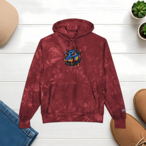 Vibrant Color Burst Hoodie Sunset Orange Softness - Dipaliz - Hoodies