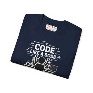 Code Champs Unisex Ultra Cotton Tee - Bold Coder Style - Dipaliz - T-shirts