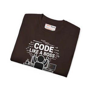 Code Champs Unisex Ultra Cotton Tee - Bold Coder Style - Dipaliz - T-shirts