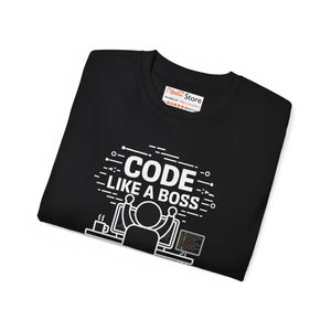 Code Champs Unisex Ultra Cotton Tee - Bold Coder Style - Dipaliz - T-shirts