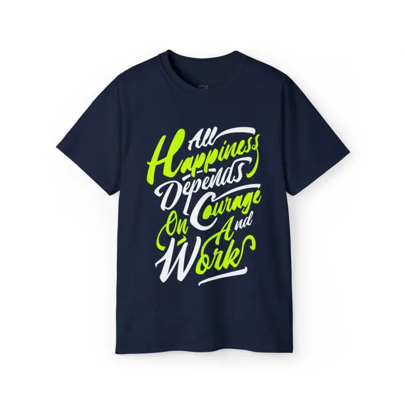 Unisex Ultra Cotton Tee: Comfort that Should be Illegal! - Navy / s T-shirt