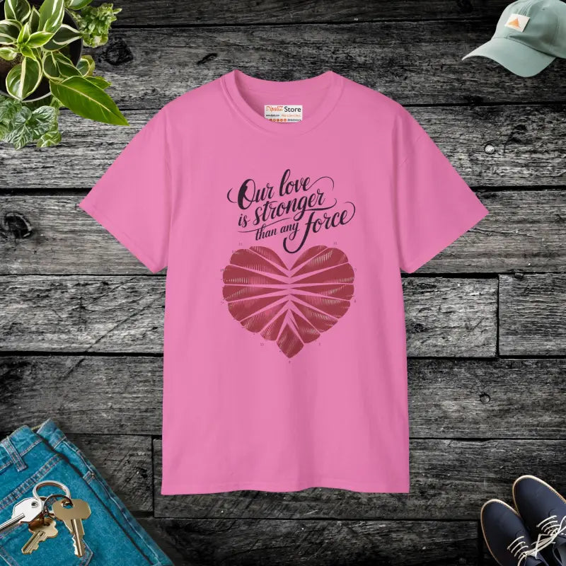 Love’s Power with the Ultra Cotton Tee - Azalea / s T-shirt