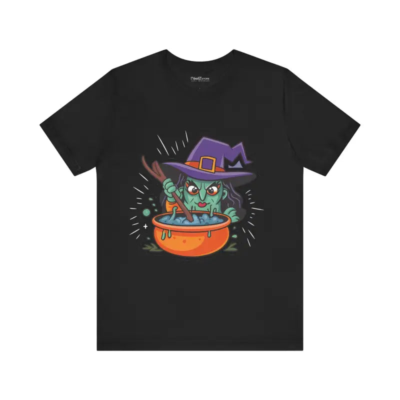 Bewitching Halloween Jersey Short Sleeve Tee - T-shirt