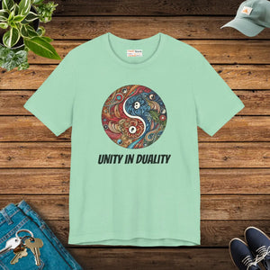 Soft Yang Unisex Jersey Tee - Yin Design - Dipaliz - T-shirts