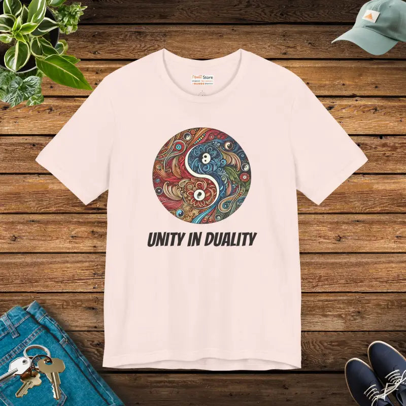 Yin Yang Unisex Jersey Short Sleeve Tee – Timeless & Comfy - T-shirt