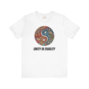 Yin Yang Unisex Jersey Tee - Comfort Meets Style - Dipaliz - T-shirts