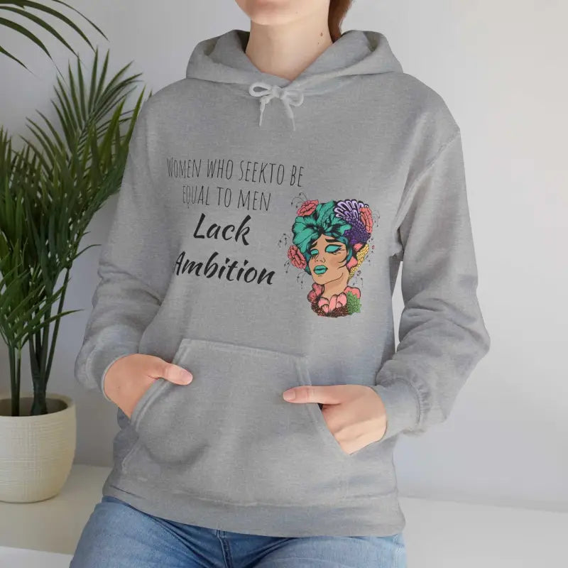 Unleash Ambition: Slay in Unisex Heavy Blend Hoodie