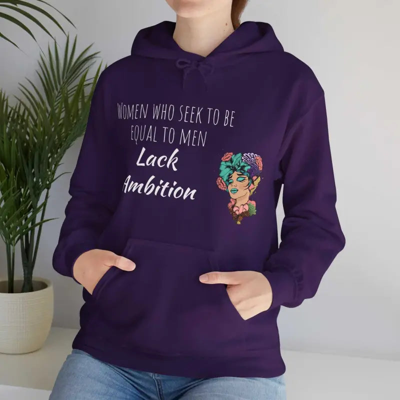 Unleash Ambition: Slay in Unisex Heavy Blend Hoodie