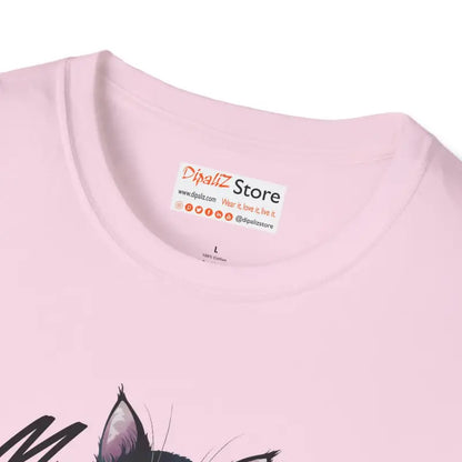 Style & Comfort: Cat Meow Unisex Softstyle Tee - T-shirt