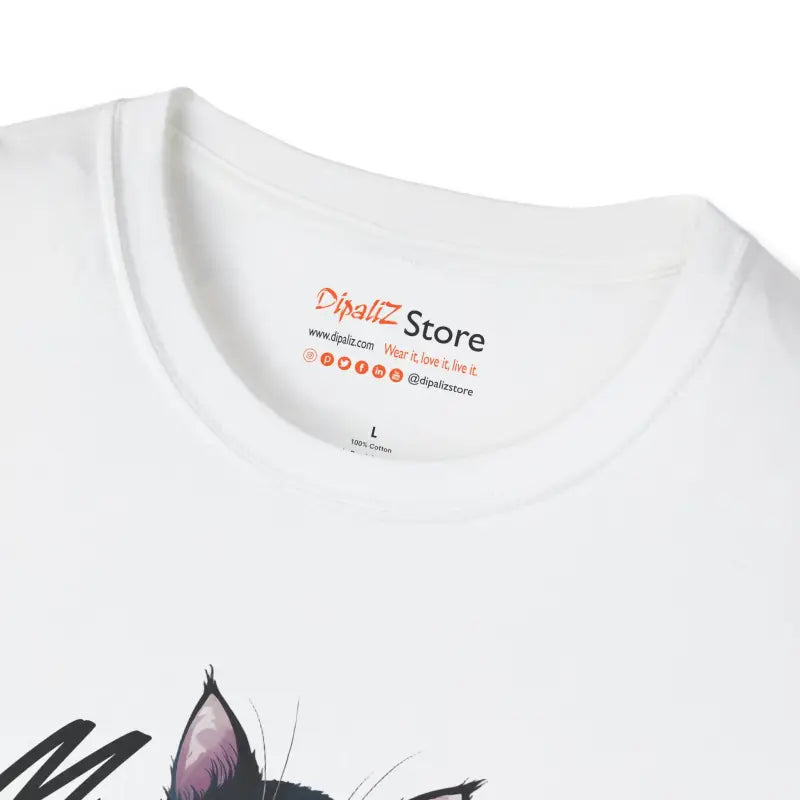 Style & Comfort: Cat Meow Unisex Softstyle Tee - T-shirt