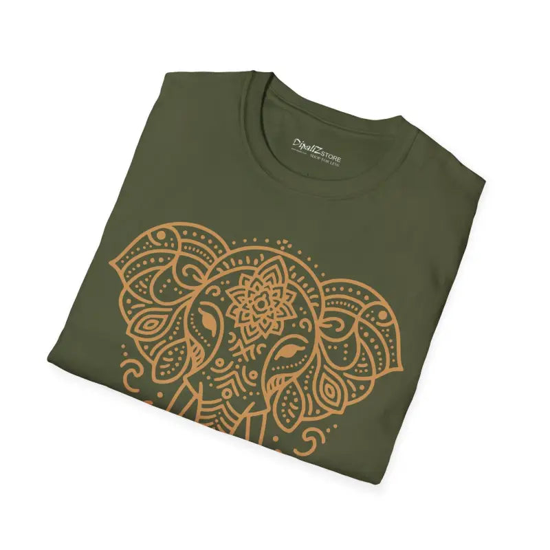 Experience Ultimate Comfort: Cozy Mandala Softstyle Tee - T-shirt