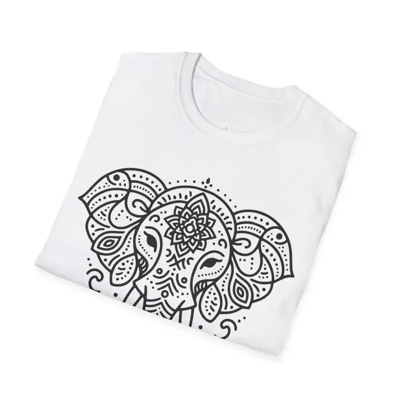 Experience Ultimate Comfort: Cozy Mandala Softstyle Tee - T-shirt