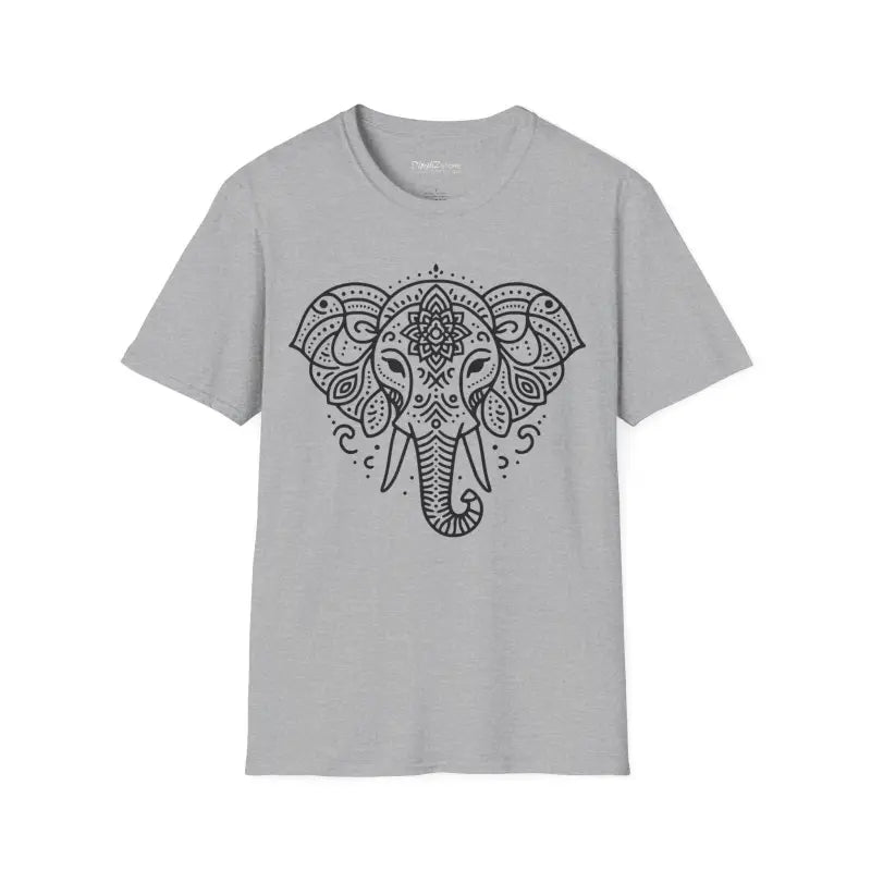 Experience Ultimate Comfort: Cozy Mandala Softstyle Tee - T-shirt