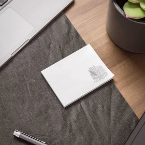 Fern Sketch Post it Note Pad - Stylish Desk Essential - Dipaliz - Sticky Notes