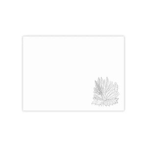 Fern Sketch Post it Note Pad - Stylish Desk Essential - Dipaliz - Sticky Notes