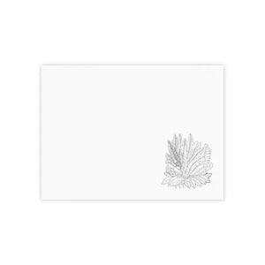 Fern Sketch Post it Note Pad - Stylish Desk Essential - Dipaliz - Sticky Notes